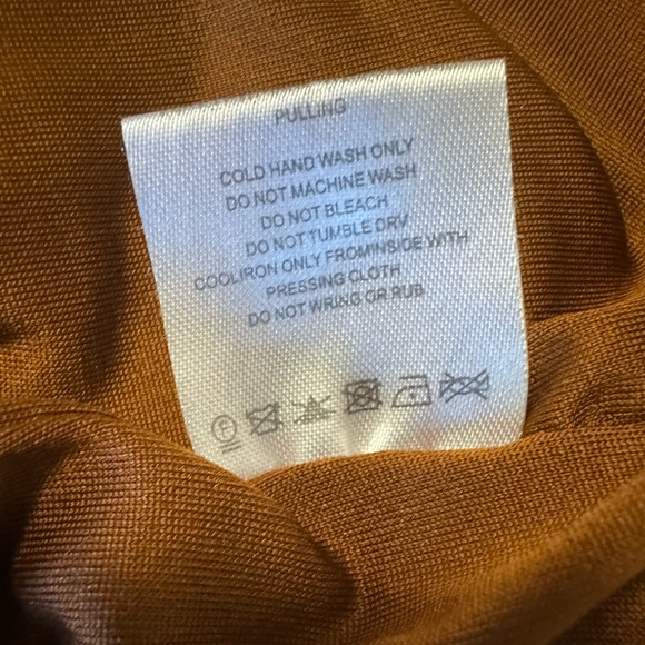 Runaway the Label | Slinky Slip Dress in Cinnamon | Size M - Picture 8 of 9